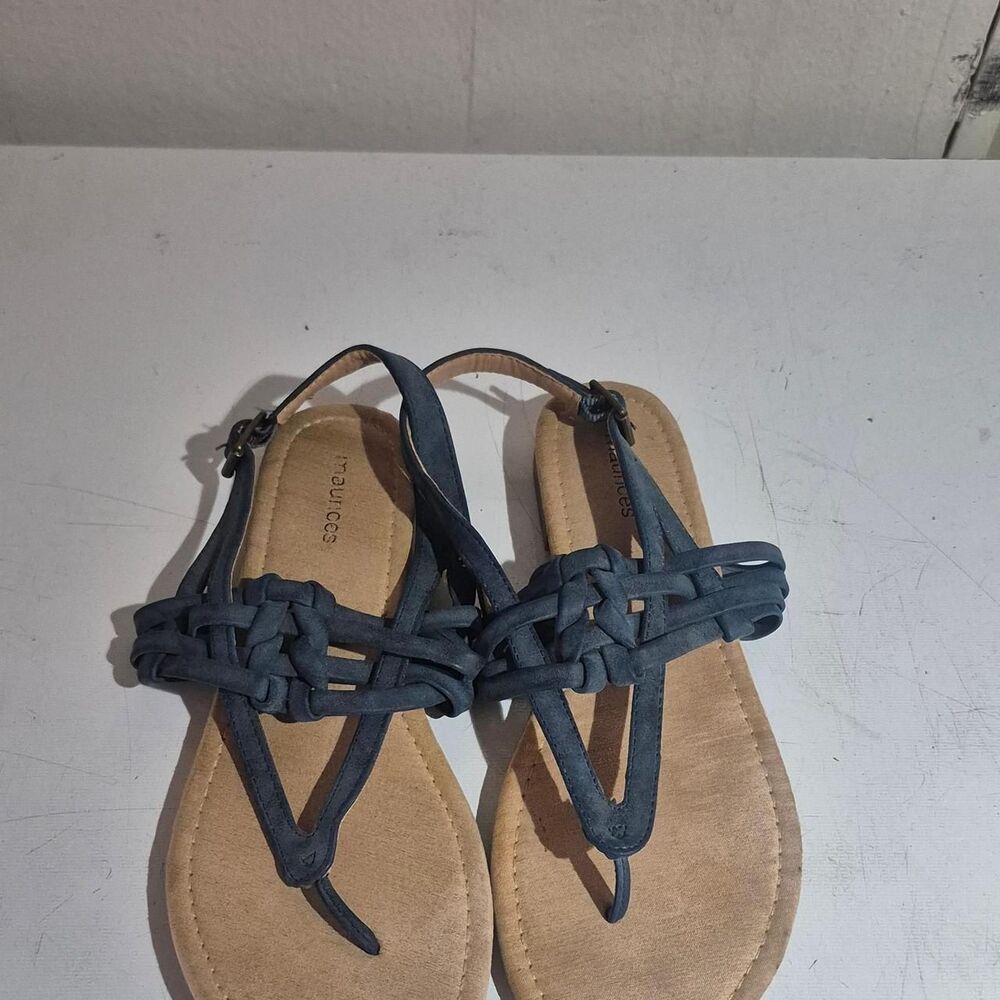 Unbranded Women's Blue and Navy Sandals